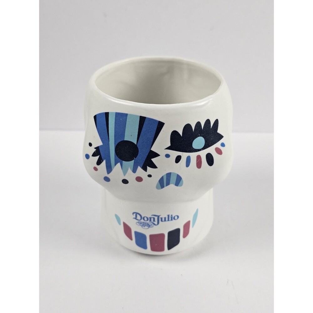 Don Julio Skull Face Mug by Claudio Limon Design Tiki Day of The Dead